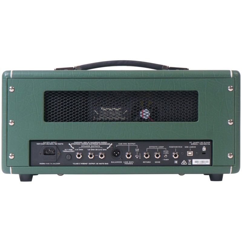 Blackstar St. James JJN 50H - Głowa gitarowa Blackstar St. James JJN 50H - Głowa gitarowa