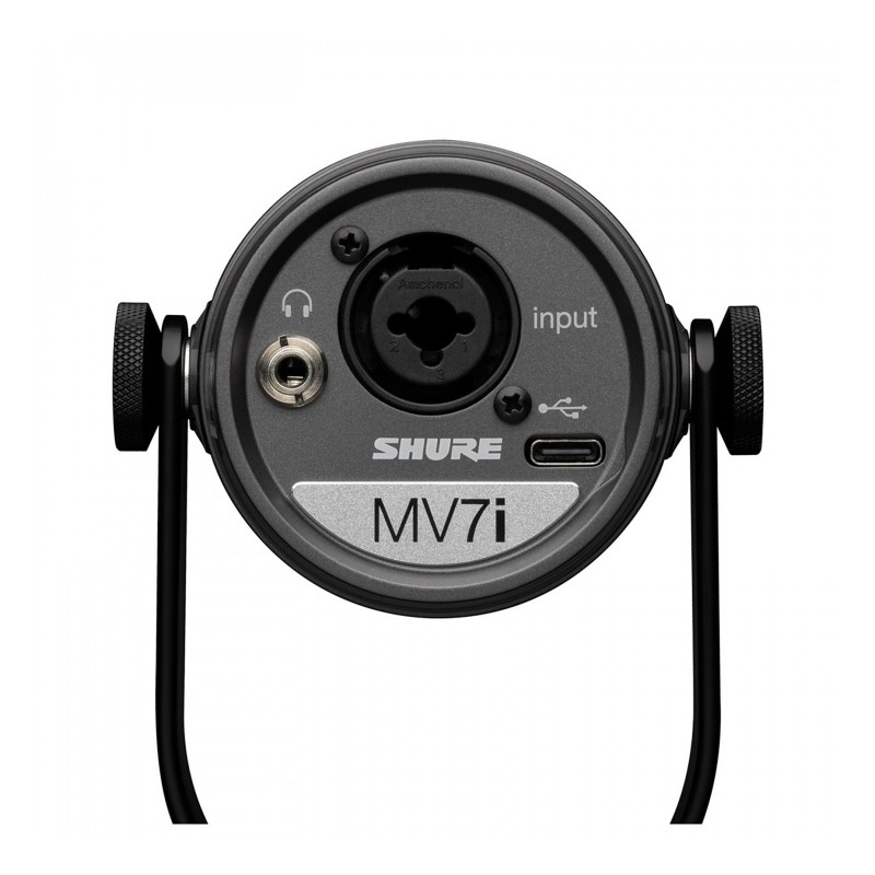 Shure MV7i - Inteligentny mikrofon i interfejs - 6 - Mikrofony studyjne - Shure MV7i to pierwszy w swoim rodzaju mikrofon USB z Shure MV7i - Inteligentny mikrofon i interfejs - 6 - Mikrofony studyjne - Shure MV7i to pierwszy w swoim rodzaju mikrofon USB z