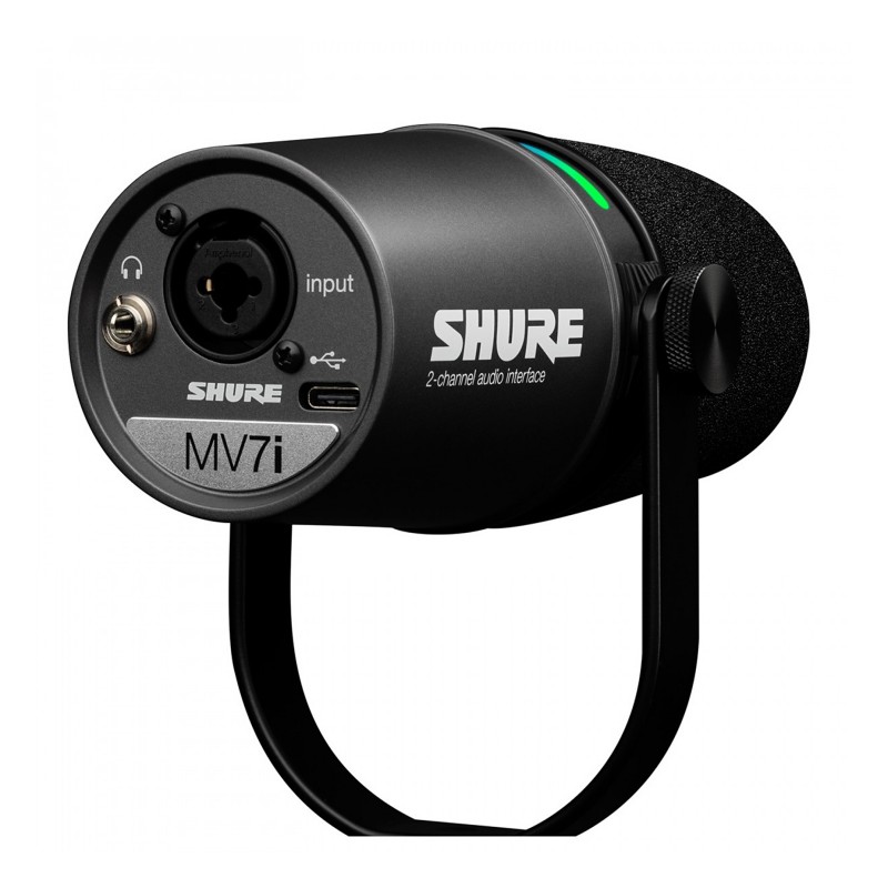 Shure MV7i - Inteligentny mikrofon i interfejs - 7 - Mikrofony studyjne - Shure MV7i to pierwszy w swoim rodzaju mikrofon USB z Shure MV7i - Inteligentny mikrofon i interfejs - 7 - Mikrofony studyjne - Shure MV7i to pierwszy w swoim rodzaju mikrofon USB z
