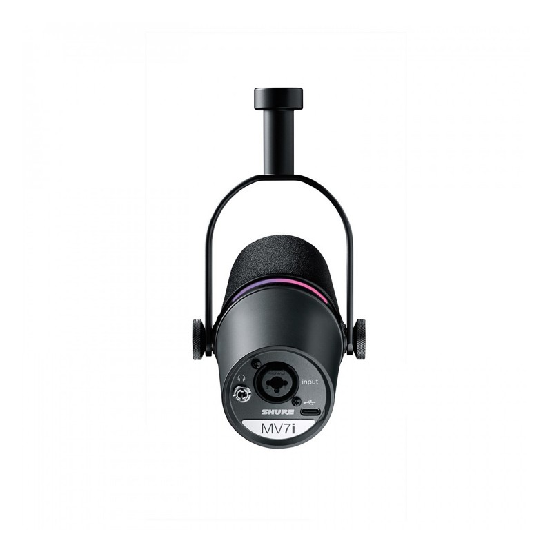 Shure MV7i - Inteligentny mikrofon i interfejs - 8 - Mikrofony studyjne - Shure MV7i to pierwszy w swoim rodzaju mikrofon USB z Shure MV7i - Inteligentny mikrofon i interfejs - 8 - Mikrofony studyjne - Shure MV7i to pierwszy w swoim rodzaju mikrofon USB z