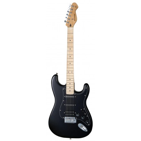Mooer MSC11 Pro Guitar Black - gitara elektryczna - 1 - Gitary elektryczne - Gitara elektryczna Mooer. Korpus: Topola; Szyjka pr
