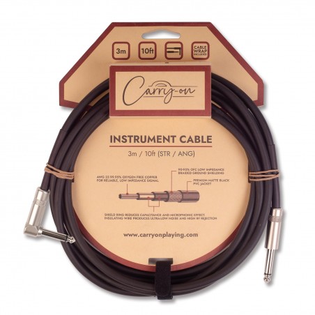 Blackstar Carry-On Instrumental Cable - Kabel instrumentalny 3m, prosty/kątowy