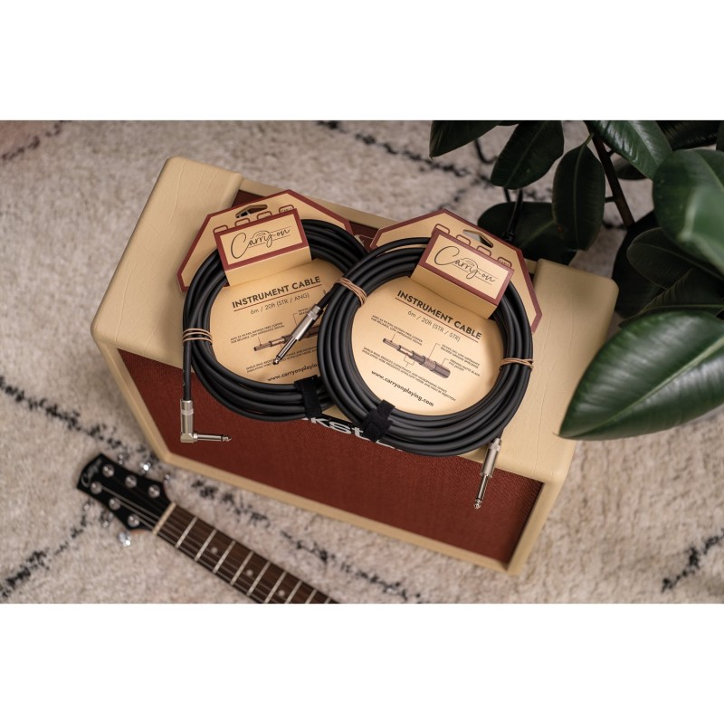 Blackstar Carry-On Instrumental Cable - Kabel instrumentalny 3m, prosty/kątowy Blackstar Carry-On Instrumental Cable - Kabel instrumentalny 3m, prosty/kątowy