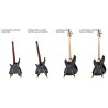 Cherub WGS-10 - Statyw gitarowy - 2 - Statywy gitarowe - Statyw gitarowy Cherub WGS-10 . Grubość stojaka po złożeniu wynosi zale