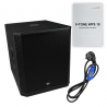 V-TONE WPS 18 subwoofer aktywny bas profesjonalny sceniczny 18" DSP 600W RMS - 14 - Niskotonowe aktywne - Solidnie wykonany, pro