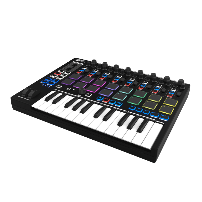 Reloop Keypad Pro - kontroler studyjny USB-MIDI DAW - 3 - Klawiatury, Kontrolery MIDI - Kompaktowa stacja robocza DAW może dział