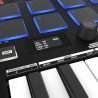 Reloop Keypad Pro - kontroler studyjny USB-MIDI DAW - 7 - Klawiatury, Kontrolery MIDI - Kompaktowa stacja robocza DAW może dział