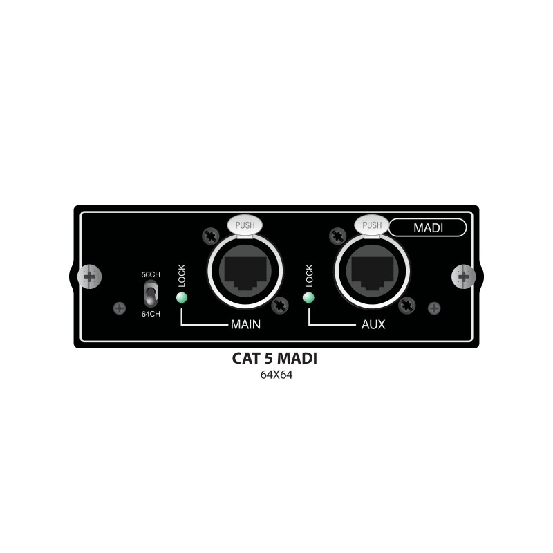 Soundcraft Si Option Card: CAT5 MADI - Karta rozszerzeń Si Soundcraft Si Option Card: CAT5 MADI - Karta rozszerzeń Si