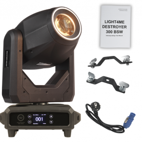 Light4ME DESTROYER  300 BSW głowica ruchoma SPOT BEAM LED - 1 - Strona główna - Profesjonalna, wysokiej jakości hybrydowa głowic