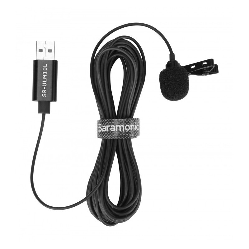 Saramonic SR-ULM10L - Mikrofon krawatowy USB Saramonic SR-ULM10L - Mikrofon krawatowy USB