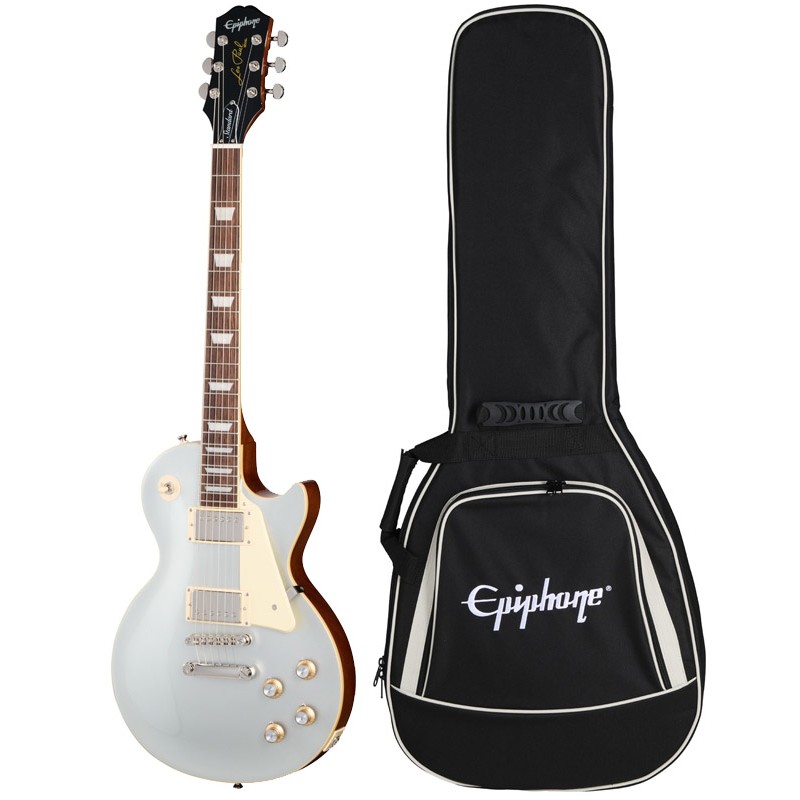 Epiphone Les Paul Standard 60s Silver Mist gitara elektryczna + pokrowiec - 1 - Gitary elektryczne - Gitara elektryczna Epiphone