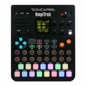 Sonicware SmplTrek Przenośny sampler produkcyjny - 1 - Samplery, Grooveboxy - Przenośny sampler do produkcji. Łatwe próbkowanie