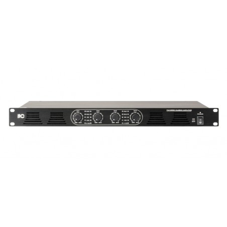 ITC Audio T-4120DSA - Wzmacniacz mocy 4 x 120W - 1 - Wzmacniacze instalacyjne - Profesjonalny, poczwórny wzmacniacz mocy PA dost