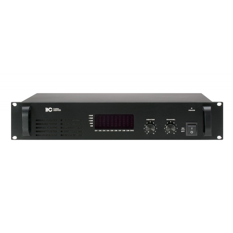 ITC Audio T-6204A Monitor 10 strefowy - 1 - Instalacyjne - ITC Audio T-6204A Monitor 10 strefowy - 1 - Instalacyjne -