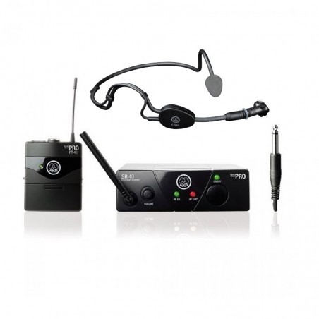 AKG WMS 40 MINI + C544L Zestaw bezprzewodowy nagłowny - 1 - Zestawy bezprzewodowe nagłowne - Gotowy do działania zestaw bezprzew