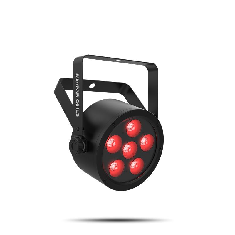 Chauvet SlimPAR Q6 ILS - Reflektor PAR LED - 1 - Reflektory PAR LED - SlimPAR Q6 ILS to nie jest zwykły SlimPAR. Ten niskoprofil