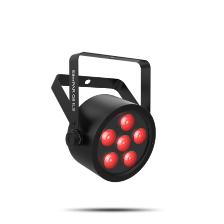 Chauvet SlimPAR Q6 ILS - Reflektor PAR LED - 1 - Reflektory PAR LED - SlimPAR Q6 ILS to nie jest zwykły SlimPAR. Ten niskoprofil