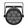 Chauvet SlimPAR T12 ILS - Reflektor PAR LED - 3 - Reflektory PAR LED - SlimPAR T12 ILS to niskoprofilowy, trójkolorowy (RGB) LED