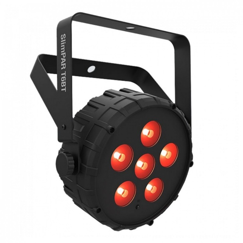 Chauvet Slim Par T6 BT ILS - Reflektor PAR LED - 1 - Reflektory PAR LED - SlimPAR T6BT to niskoprofilowa, wysokowydajna lampa ty