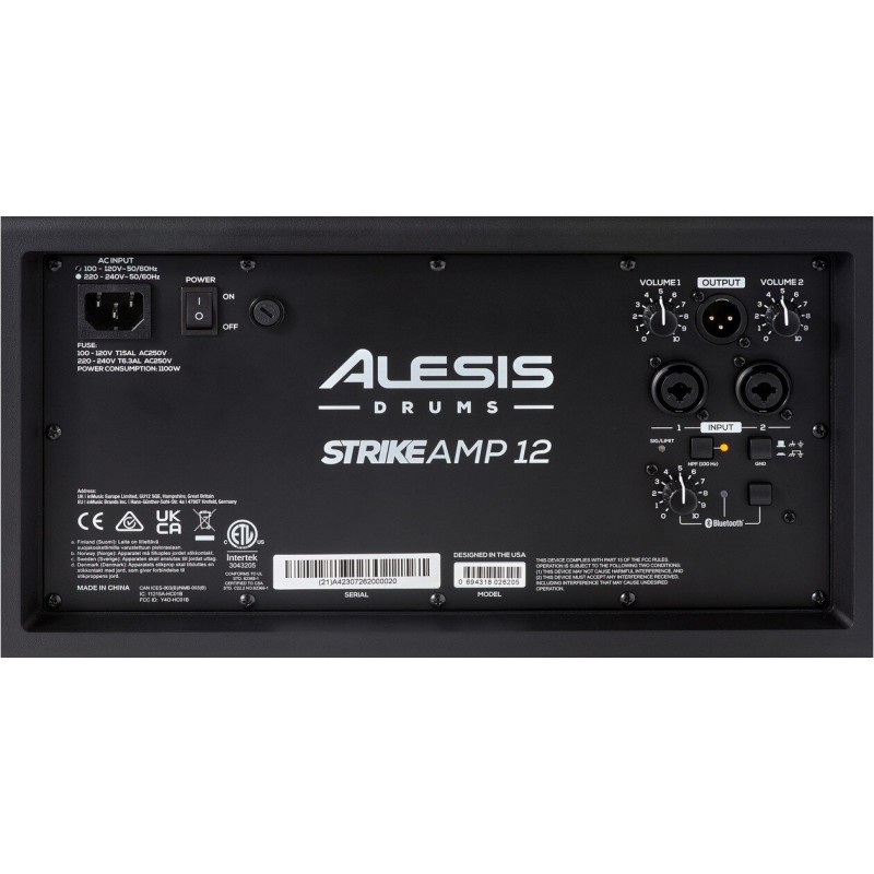 Alesis Strike Amp 12 MKII - aktywny odsłuch perkusyjny z Bluetooth - 5 - Wzmacniacze perkusyjne - Wzmacniacz do perkusji elektro Alesis Strike Amp 12 MKII - aktywny odsłuch perkusyjny z Bluetooth - 5 - Wzmacniacze perkusyjne - Wzmacniacz do perkusji elektro