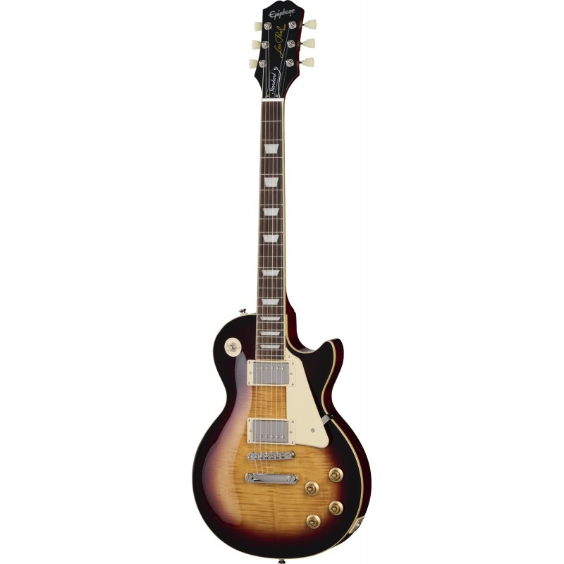 Epiphone Les Paul Standard 50s Figured Bourbonon Burst gitara elektryczna + pokrowiec - 2 - Gitary elektryczne - Gitara elektryc