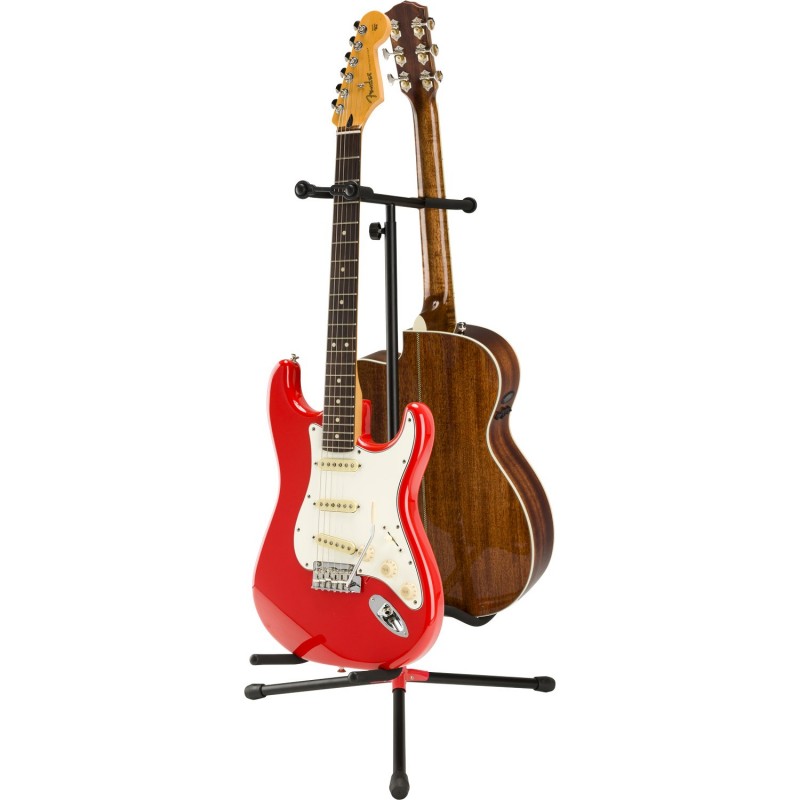 Fender - Regulowany podwójny statyw gitarowy