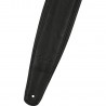 Fender Premium Leather Strap 3.5" BLK - Skórzany pasek gitarowy