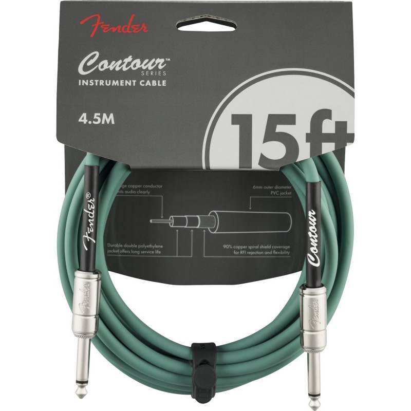 Fender Contour 15' Series Instrument Cables SHG - Kabel instrumentalny Fender Contour 15' Series Instrument Cables SHG - Kabel instrumentalny