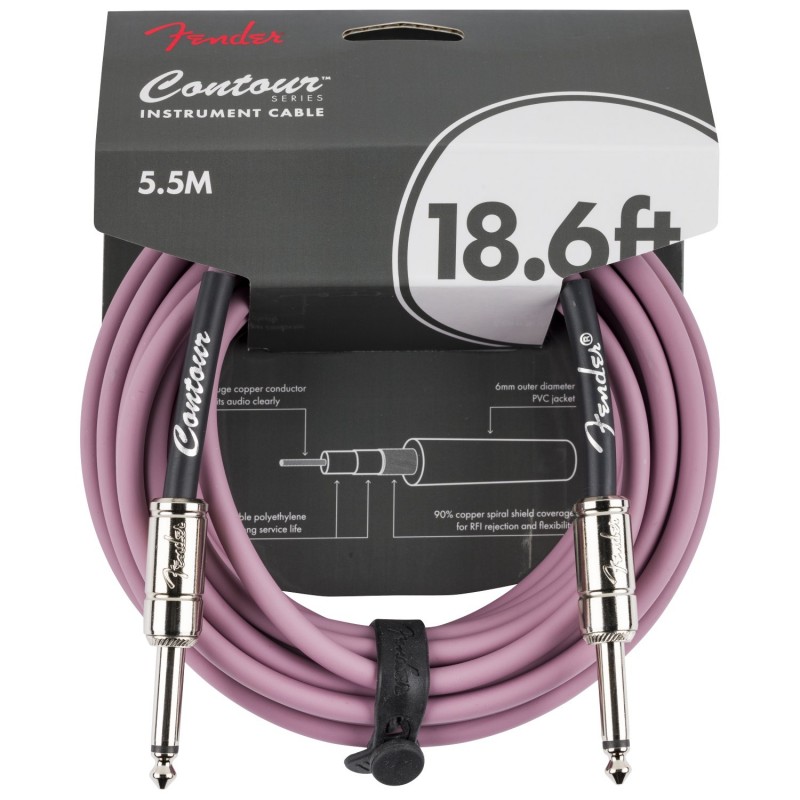 Fender Contour 18,6' Series Instrument Cables BGM - Kabel instrumentalny Fender Contour 18,6' Series Instrument Cables BGM - Kabel instrumentalny