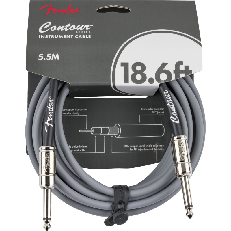 Fender Contour 18,6' Series Instrument Cables INS - Kabel instrumentalny Fender Contour 18,6' Series Instrument Cables INS - Kabel instrumentalny