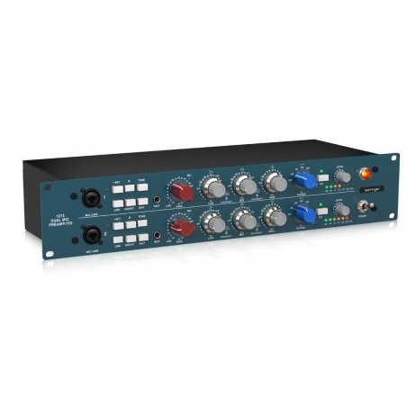 Behringer 1273 Przedwzmacniacz mikrofonowy - 1 - Preampy mikrofonowe - 2-kanałowy przedwzmacniacz mikrofonowy z 3-pasmowymi kore