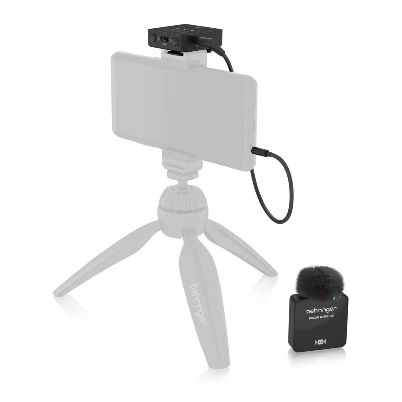 Behringer GO CAM WIRELESS Bezprzewodowy system mikrofonowy - 6 - Zestawy bezprzewodowe - Behringer GO CAM WIRELESS – Cyfrowy, be Behringer GO CAM WIRELESS Bezprzewodowy system mikrofonowy - 6 - Zestawy bezprzewodowe - Behringer GO CAM WIRELESS – Cyfrowy, be