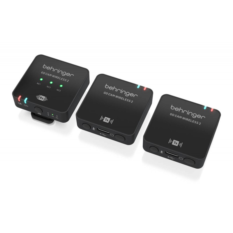 Behringer GO CAM WIRELESS 2 Bezprzewodowy system mikrofonowy - 2 - Zestawy bezprzewodowe - Cyfrowy, podwójny bezprzewodowy syste Behringer GO CAM WIRELESS 2 Bezprzewodowy system mikrofonowy - 2 - Zestawy bezprzewodowe - Cyfrowy, podwójny bezprzewodowy syste
