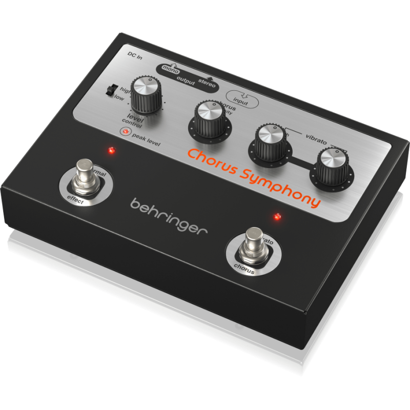 Behringer CHORUS SYMPHONY efekt gitarowy typu Chorus - 4 - Efekty Chorus - Efekt gitarowy, pedał modulacji w stylu lat 70. z try Behringer CHORUS SYMPHONY efekt gitarowy typu Chorus - 4 - Efekty Chorus - Efekt gitarowy, pedał modulacji w stylu lat 70. z try