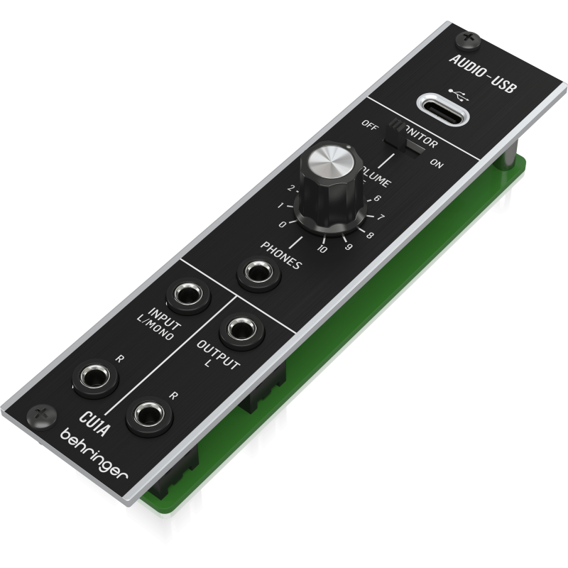 Behringer CU1A moduł USB do syntezatorów modularnych - 2 - Moduły syntezatora - Behringer CU1A – Interfejs Audio USB 2×2 w forma Behringer CU1A moduł USB do syntezatorów modularnych - 2 - Moduły syntezatora - Behringer CU1A – Interfejs Audio USB 2×2 w forma