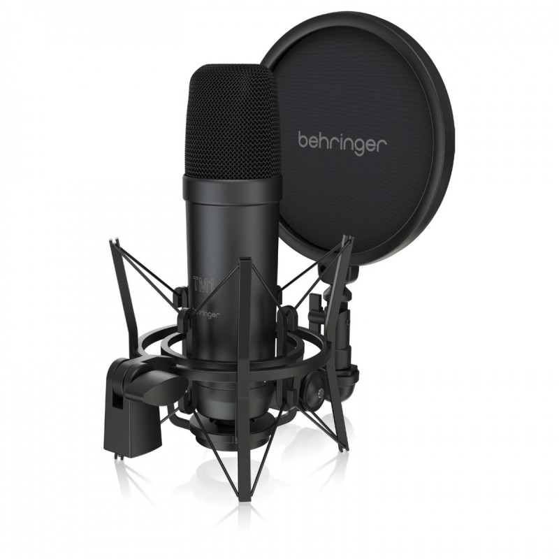 Behringer TM1 DARK EDITION - Mikrofon studyjny z dużą membraną - 2 - Mikrofony studyjne - Behringer TM1 DARK EDITION - mikrofon Behringer TM1 DARK EDITION - Mikrofon studyjny z dużą membraną - 2 - Mikrofony studyjne - Behringer TM1 DARK EDITION - mikrofon
