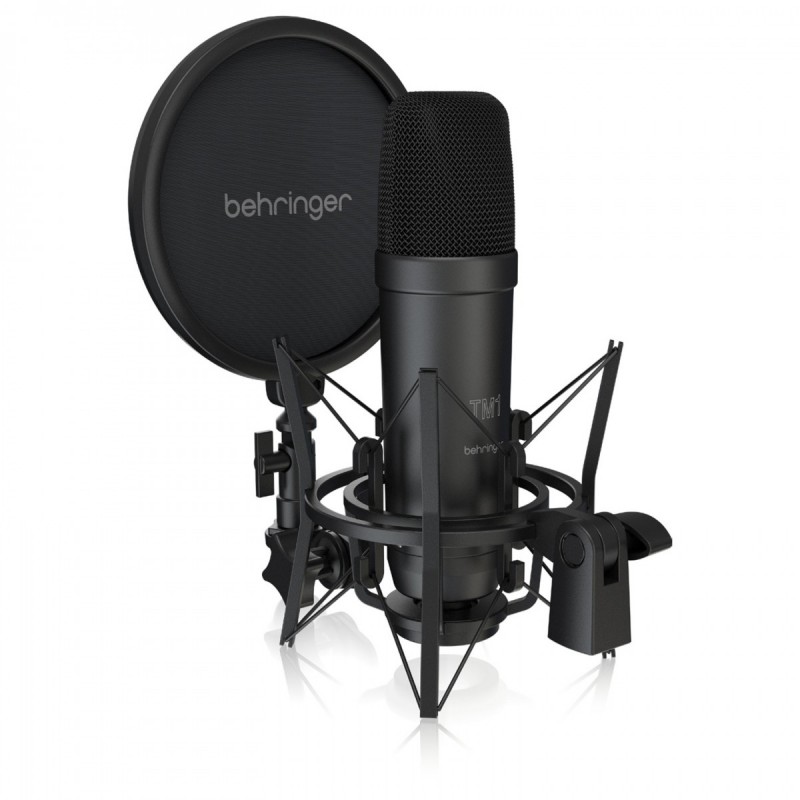 Behringer TM1 DARK EDITION - Mikrofon studyjny z dużą membraną - 3 - Mikrofony studyjne - Behringer TM1 DARK EDITION - mikrofon Behringer TM1 DARK EDITION - Mikrofon studyjny z dużą membraną - 3 - Mikrofony studyjne - Behringer TM1 DARK EDITION - mikrofon