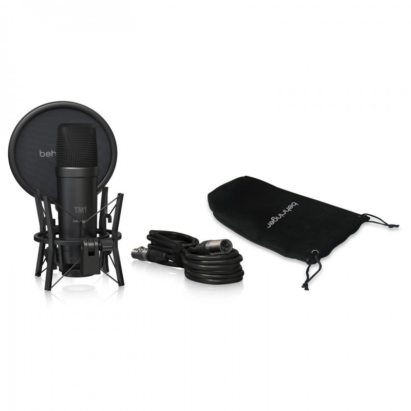 Behringer TM1 DARK EDITION - Mikrofon studyjny z dużą membraną - 9 - Mikrofony studyjne - Behringer TM1 DARK EDITION - mikrofon Behringer TM1 DARK EDITION - Mikrofon studyjny z dużą membraną - 9 - Mikrofony studyjne - Behringer TM1 DARK EDITION - mikrofon