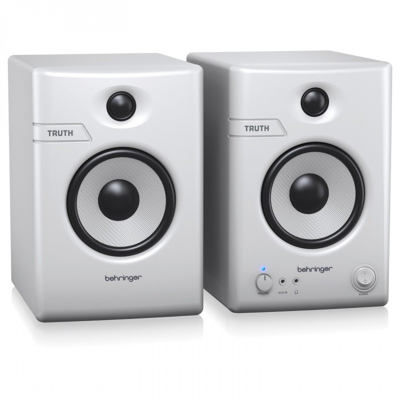 Behringer TRUTH 4.5 BT WH - para monitorów studyjnych Bluetooth białe - 1 - Monitory studyjne - TRUTH 4.5 BT WH - para monitorów Behringer TRUTH 4.5 BT WH - para monitorów studyjnych Bluetooth białe - 1 - Monitory studyjne - TRUTH 4.5 BT WH - para monitorów