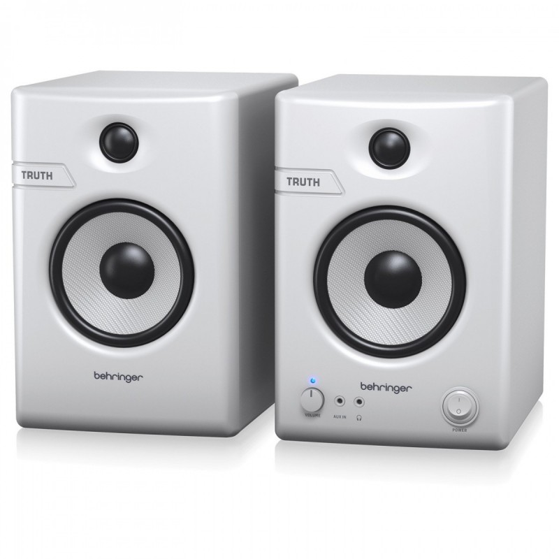 Behringer TRUTH 4.5 BT WH - para monitorów studyjnych Bluetooth białe - 3 - Monitory studyjne - TRUTH 4.5 BT WH - para monitorów Behringer TRUTH 4.5 BT WH - para monitorów studyjnych Bluetooth białe - 3 - Monitory studyjne - TRUTH 4.5 BT WH - para monitorów