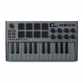 Akai MPK MINI 3 GRAY - Mini klawiatura sterująca