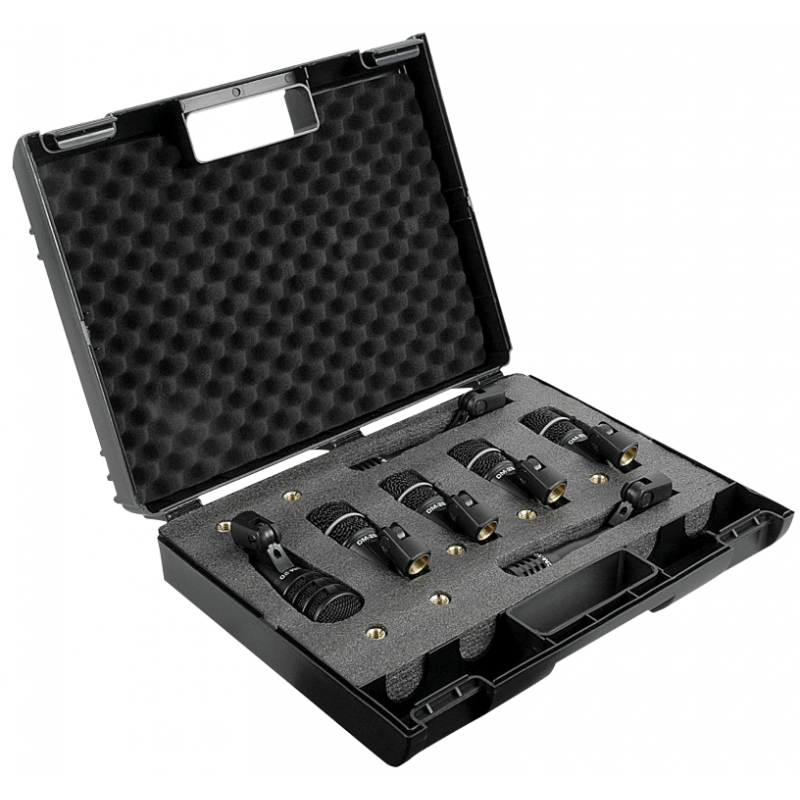 DAP Audio DK-7 - zestaw mikrofonów instrumentalnych - 1 - Zestawy mikrofonowe - DAP Audio DK-7 to mikrofon instrumentalny o prec DAP Audio DK-7 - zestaw mikrofonów instrumentalnych - 1 - Zestawy mikrofonowe - DAP Audio DK-7 to mikrofon instrumentalny o prec