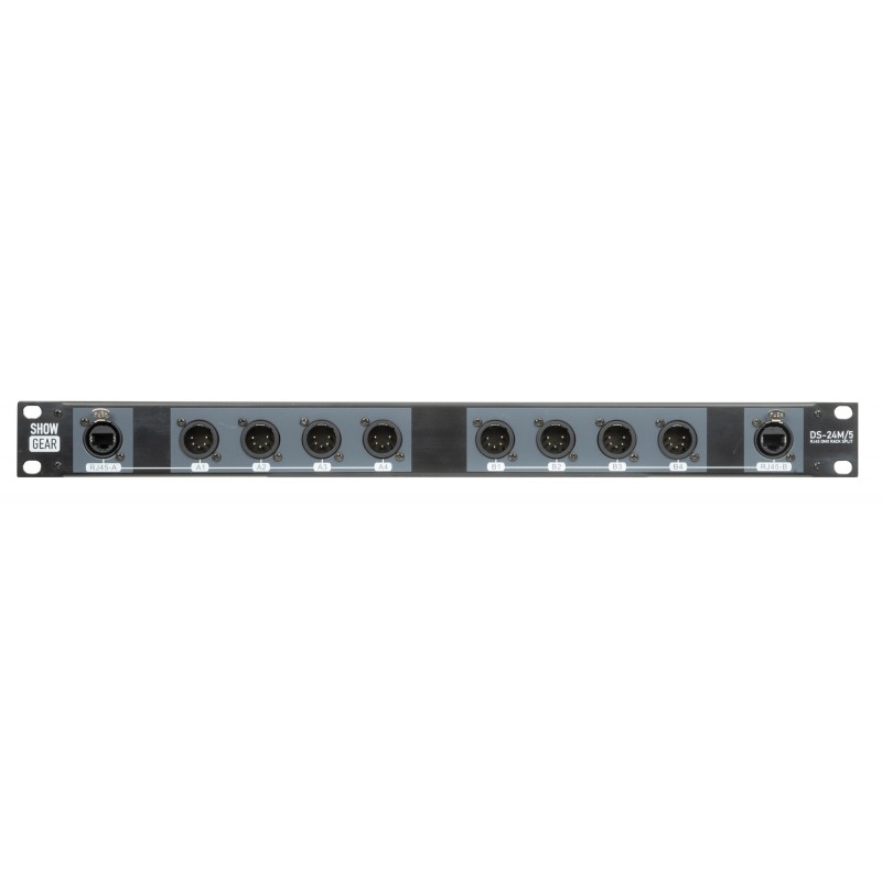 Showgear DS-24M/5 DMX Rack Split - 1 - Splittery DMX - Showgear DS-24M/5 DMX Rack Split Showgear DS-24M/5 DMX Rack Split - 1 - Splittery DMX - Showgear DS-24M/5 DMX Rack Split