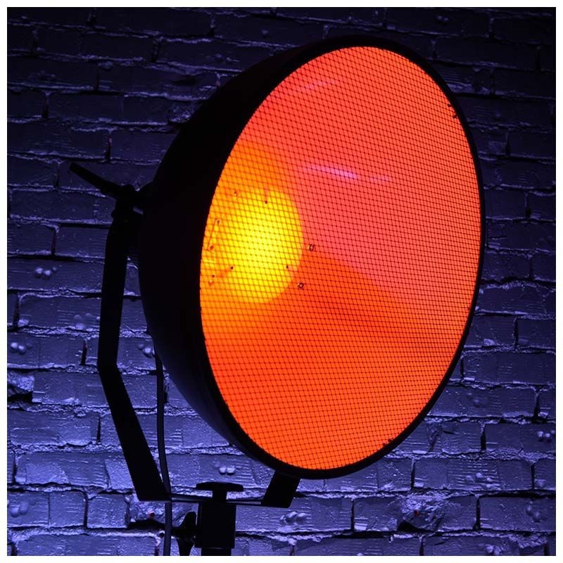 Light4Me Retro 500 RGBA IR Reflektor sceniczny retro + solidny statyw