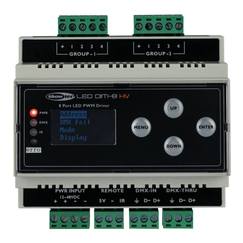 Showtec LED Dim-8 HV - Dimmer Showtec LED Dim-8 HV - Dimmer