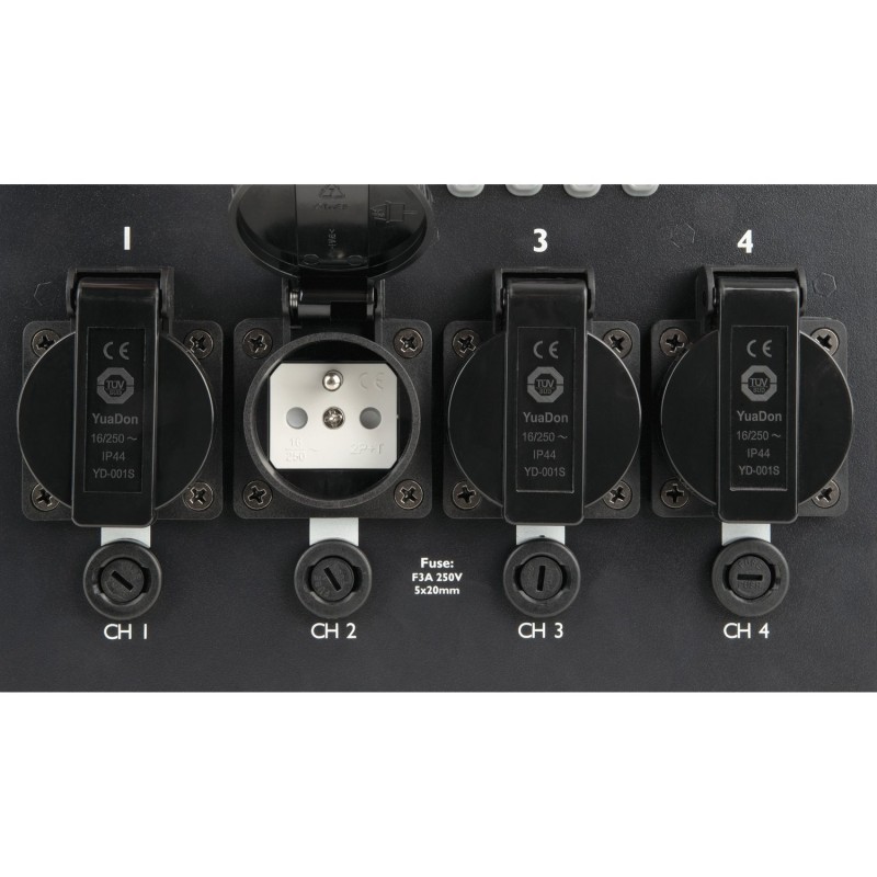 Showtec TED Pack LC CEE 7/5 (FR/BE) - Dimmer Showtec TED Pack LC CEE 7/5 (FR/BE) - Dimmer