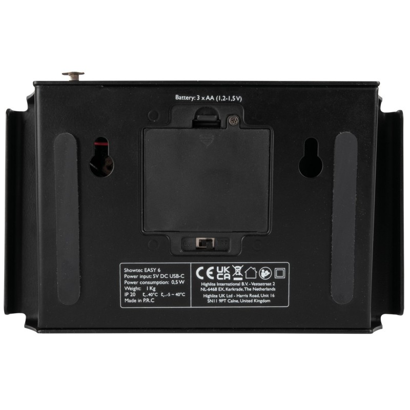 Showtec Easy 6 - Kontroler DMX 3P Showtec Easy 6 - Kontroler DMX 3P