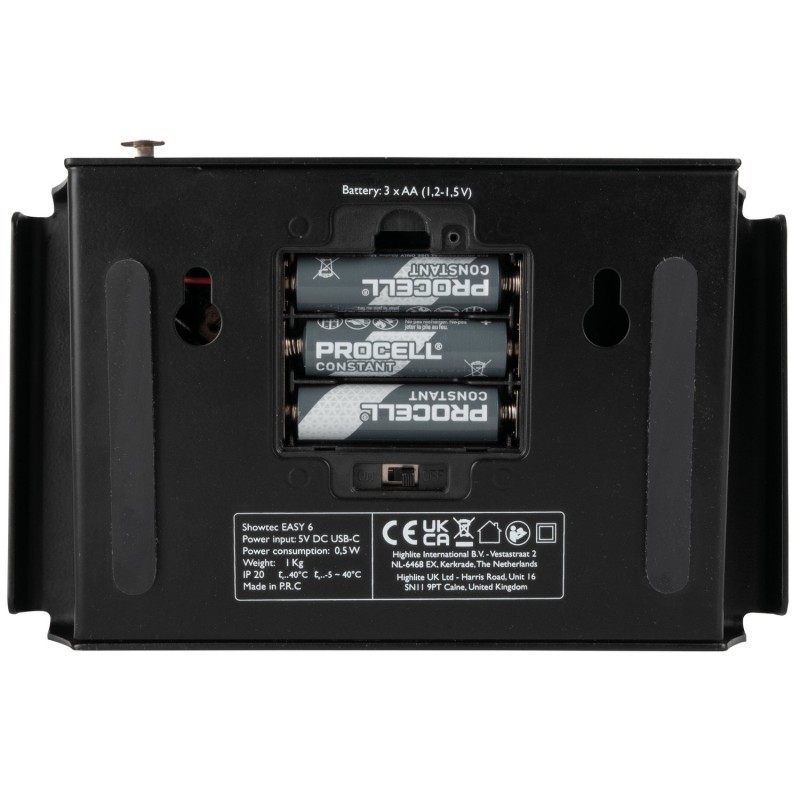 Showtec Easy 6 - Kontroler DMX 3P Showtec Easy 6 - Kontroler DMX 3P
