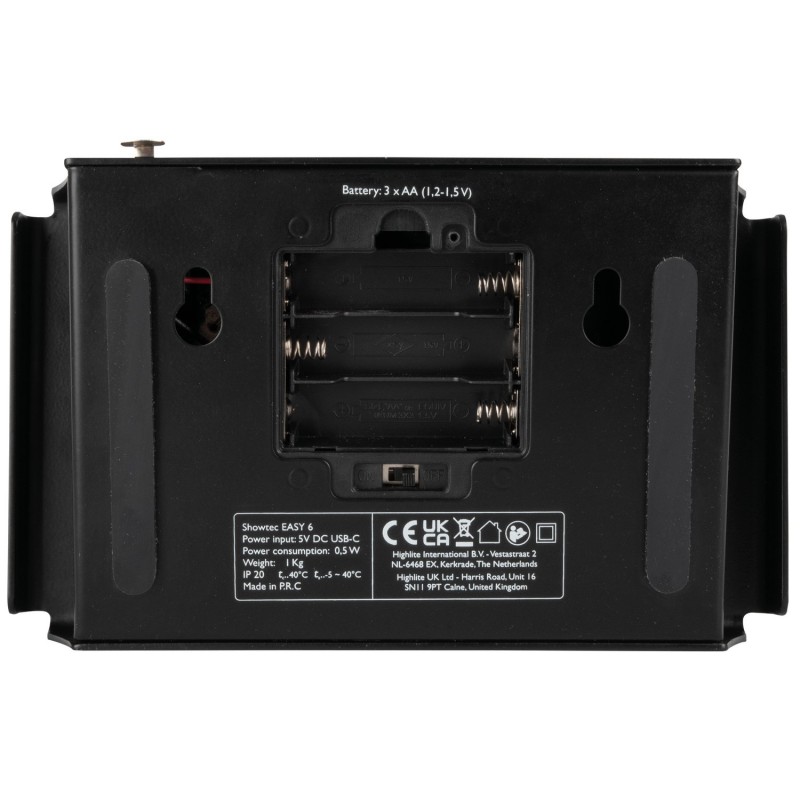 Showtec Easy 6 - Kontroler DMX 3P Showtec Easy 6 - Kontroler DMX 3P