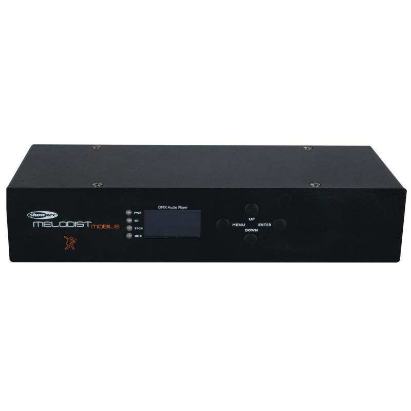 Showtec Melodist Mobile - Odtwarzacz WAV z możliwością sterowania DMX Showtec Melodist Mobile - Odtwarzacz WAV z możliwością sterowania DMX